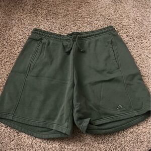 adidas sweatpant shorts